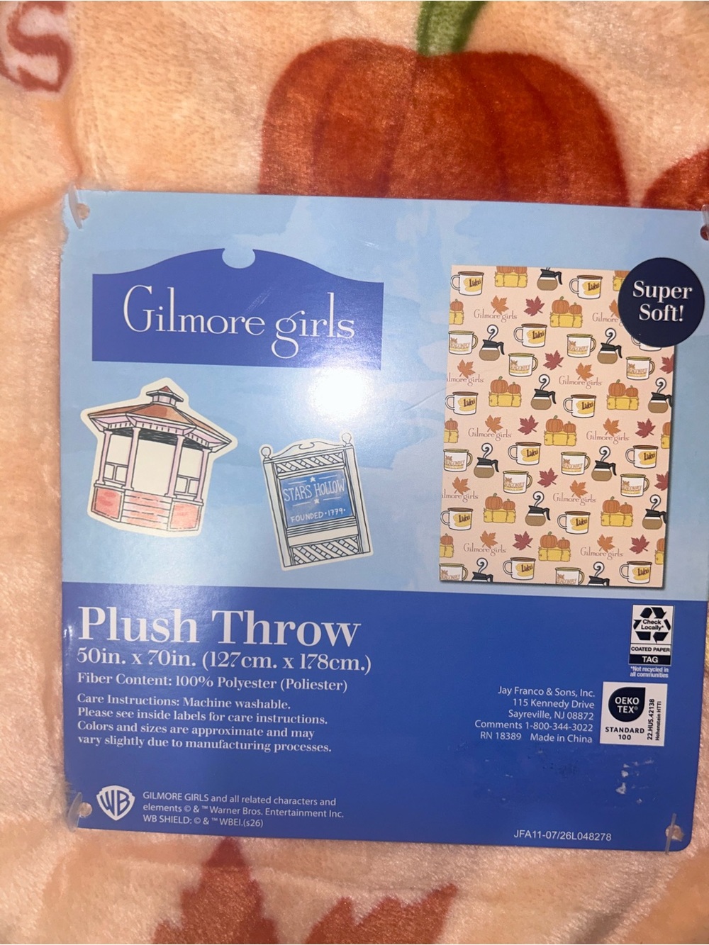 Plush Throw Blanket - Gilmore Girls